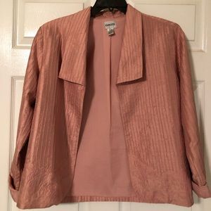Beautiful Pink Silk Jacket size 2